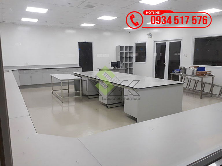 Nội thất phòng thí nghiệm chế biến nông sản
