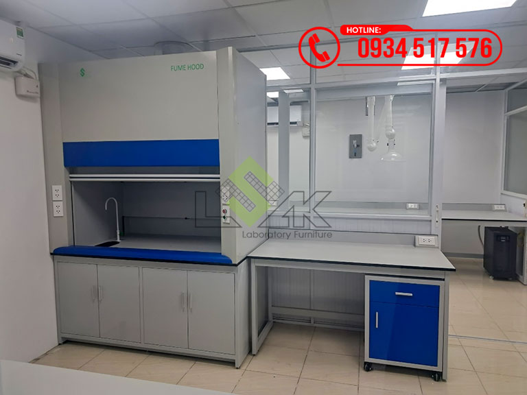 Tủ hút khí độc phòng thí nghiệm nội thất phòng thí nghiệm Công ty TNHH Control Union Việt Nam