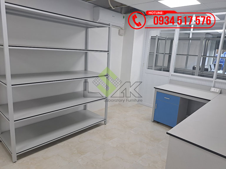 Kệ lưu mẫu bằng phenolic 5 tầng