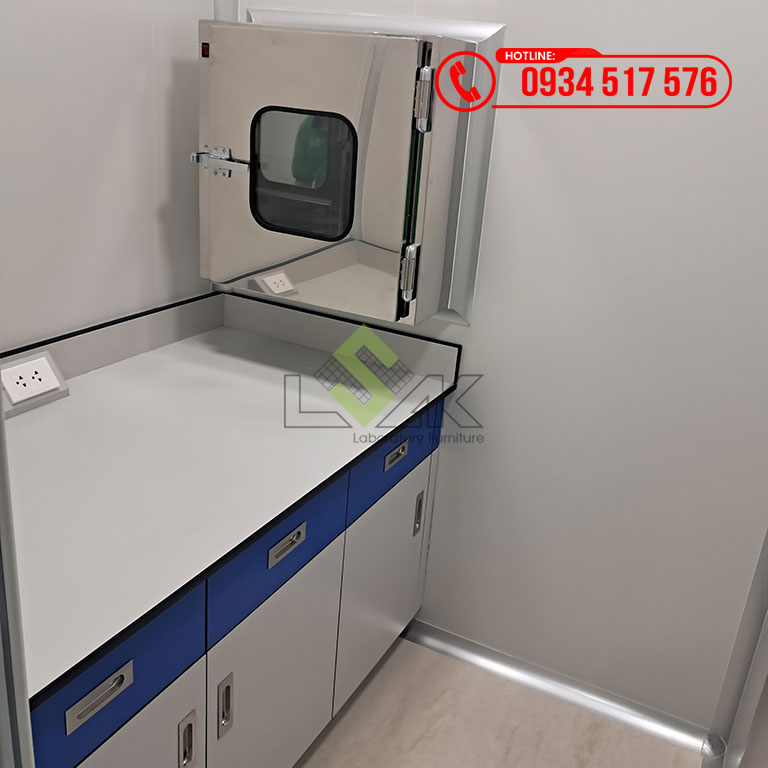 Pass box chuyển mẫu phòng thí nghiệm