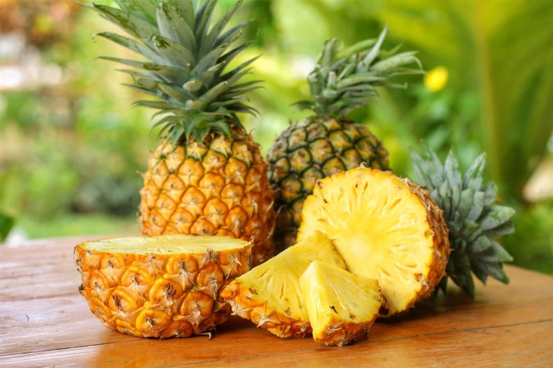 Dứa chứa enzyme giúp tiêu hóa protein