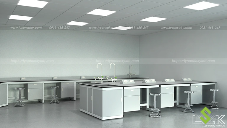 Thiết kế Khoa Xét nghiệm Bệnh viện Quốc Tế Mỹ – AIH