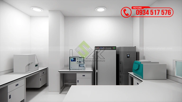 Thiết kế Khoa Xét nghiệm Bệnh viện Quốc Tế Mỹ – AIH