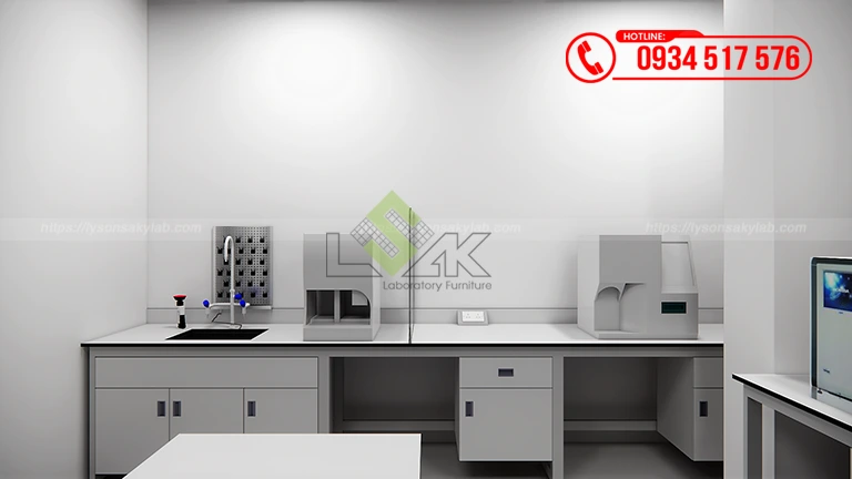Thiết kế Khoa Xét nghiệm Bệnh viện Quốc Tế Mỹ – AIH