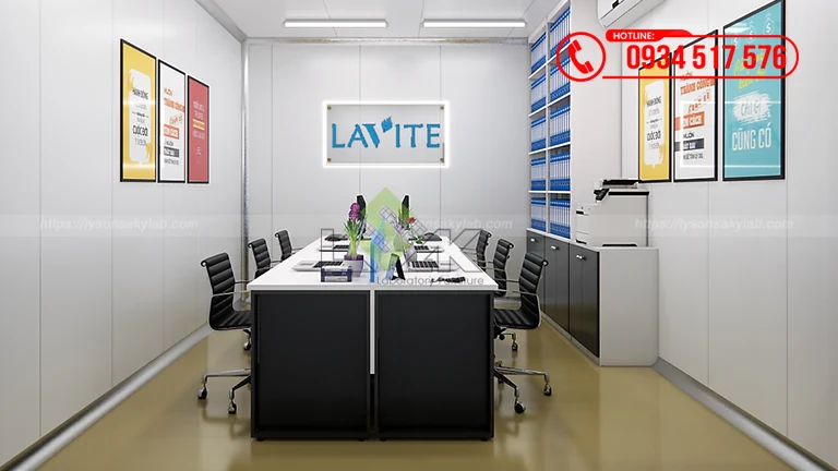 Thiết kế phòng lab Nhà máy Đông trùng Hạ thảo Hector Lavite