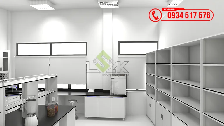 Thiết kế phòng lab Trung tâm sáng tạo vật liệu hiệu suất cao Công ty TNHH DKSH Việt Nam