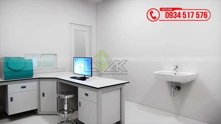Thiết kế Khoa Xét nghiệm Bệnh viện Quốc Tế Mỹ – AIH
