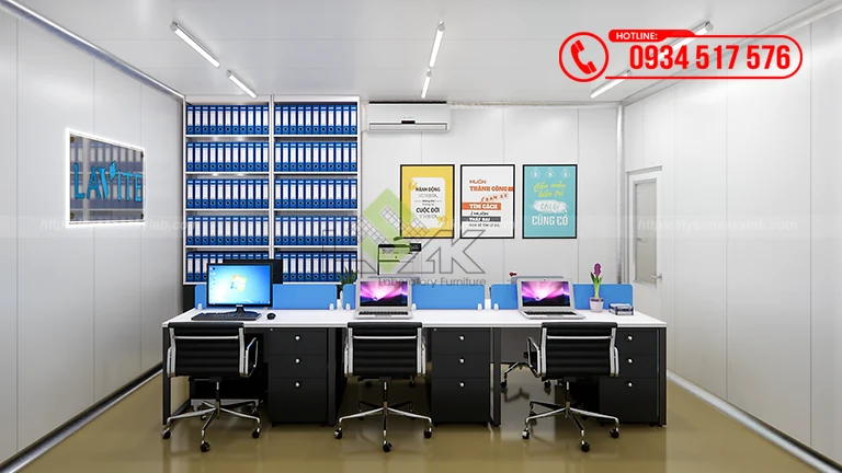 Thiết kế phòng lab Nhà máy Đông trùng Hạ thảo Hector Lavite