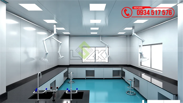 Thiết kế phòng lab R&D Công ty Cổ Phần Dược phẩm SaVi (Savipharm)