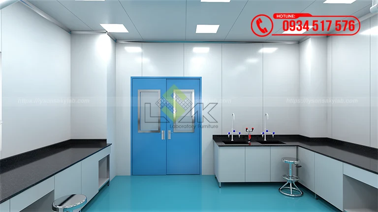 Thiết kế phòng lab R&D Công ty Cổ Phần Dược phẩm SaVi (Savipharm)