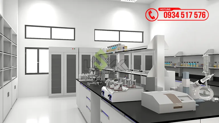 Thiết kế phòng lab Trung tâm sáng tạo vật liệu hiệu suất cao Công ty TNHH DKSH Việt Nam
