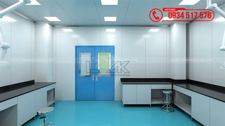 Thiết kế phòng lab R&D Công ty Cổ Phần Dược phẩm SaVi (Savipharm)