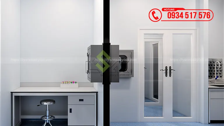 Thiết kế phòng xét nghiệm Bệnh viện Đa khoa Vạn An