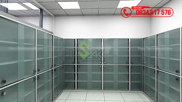 Thiết kế phòng lab Nhà máy sản xuất thức ăn chăn nuôi Công ty TNHH Hải Đại Vĩnh Long