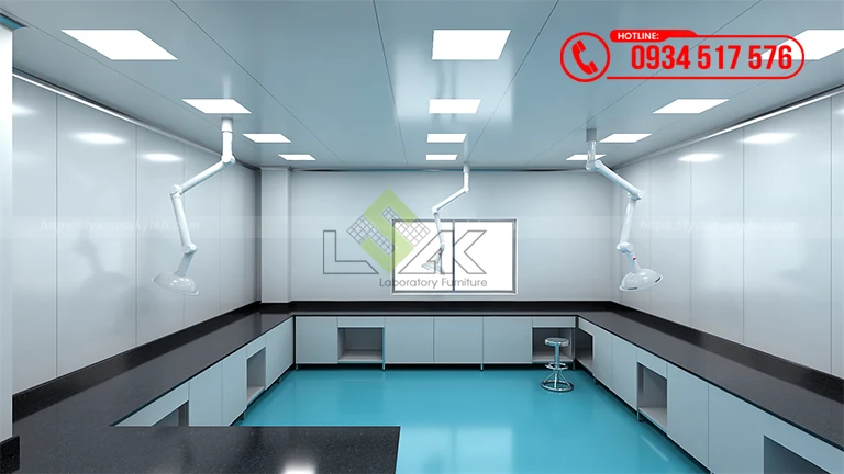Thiết kế phòng lab R&D Công ty Cổ Phần Dược phẩm SaVi (Savipharm)