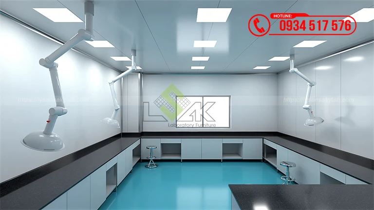 Thiết kế phòng lab R&D Công ty Cổ Phần Dược phẩm SaVi (Savipharm)