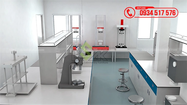 Thiết kế Phòng lab R&D, phòng lab QC, phòng Application Công ty TNHH Akzo Nobel Coatings Vietnam
