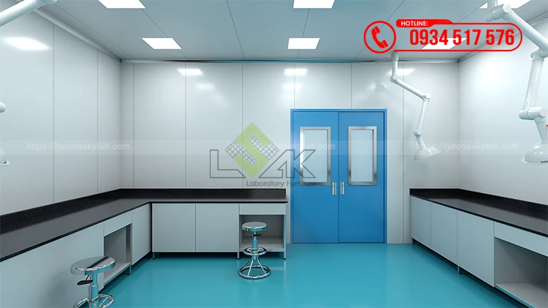 Thiết kế phòng lab R&D Công ty Cổ Phần Dược phẩm SaVi (Savipharm)