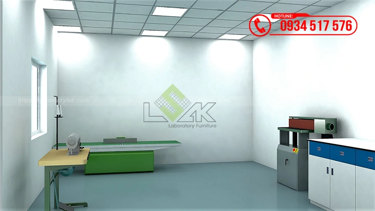 Thiết kế Phòng lab R&D, phòng lab QC, phòng Application Công ty TNHH Akzo Nobel Coatings Vietnam