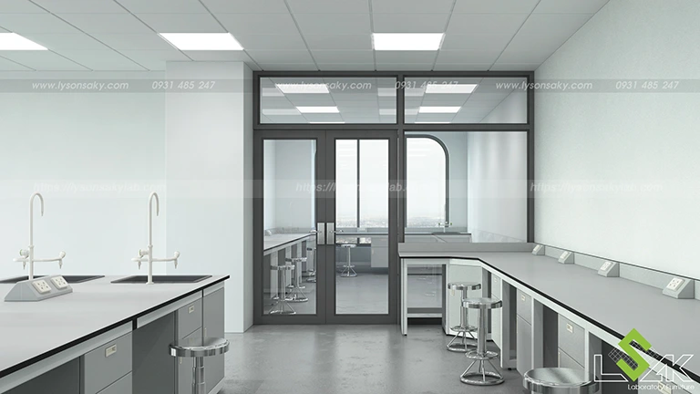 Thiết kế Khoa Xét nghiệm Bệnh viện Quốc Tế Mỹ – AIH