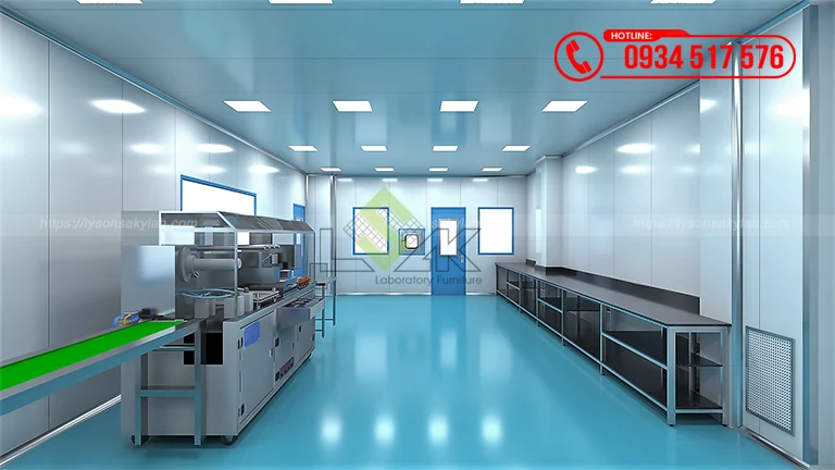 Thiết kế phòng lab R&D Công ty Cổ Phần Dược phẩm SaVi (Savipharm)