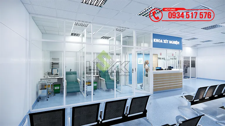 Thiết kế phòng xét nghiệm Bệnh viện Đa khoa Vạn An