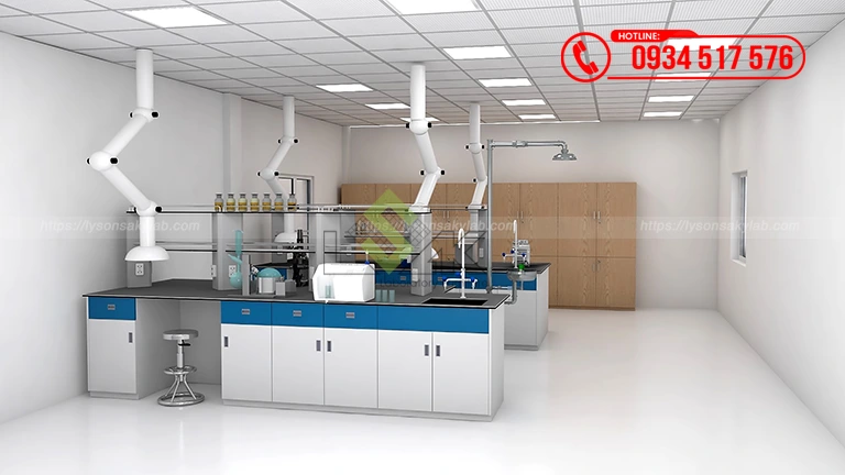Thiết kế Phòng lab R&D, phòng lab QC, phòng Application Công ty TNHH Akzo Nobel Coatings Vietnam