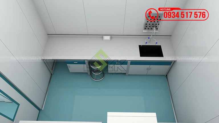 Thiết kế phòng lab R&D, QC Nhà máy sản xuất thuốc Thú Y và Thủy Sản Công ty Cổ Phần UV