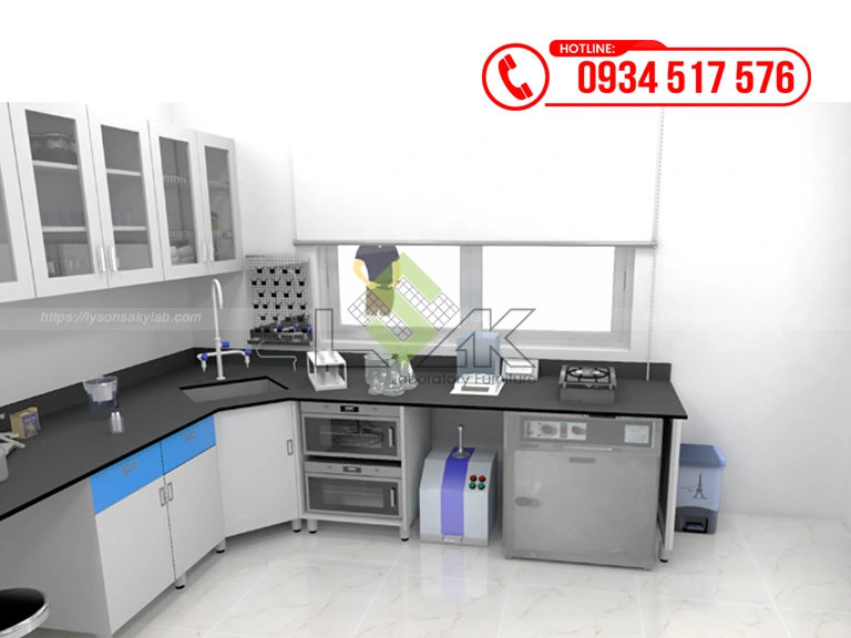 Thiết kế nội thất phòng thí nghiệm Trang trại bò sữa Vinamilk Tây Ninh