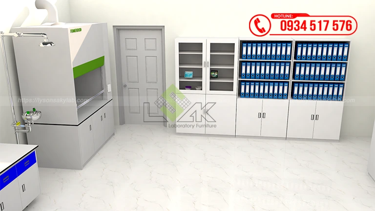 Thiết kế phòng lab QC nhà máy sản xuất sữa và đồ uống từ sữa DenEast (Giai đoạn 1)