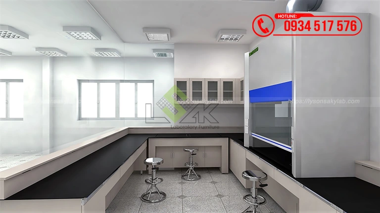 Thiết kế phòng thí nghiệm R&D Công ty TNHH Apex Material Industrial Việt Nam