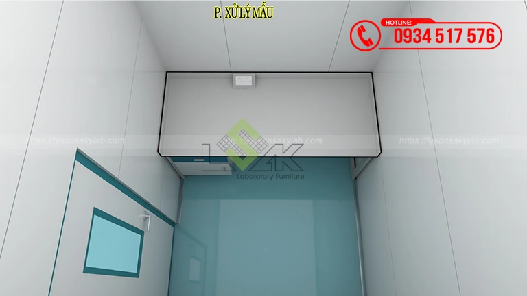 Thiết kế phòng lab R&D, QC Nhà máy sản xuất thuốc Thú Y và Thủy Sản Công ty Cổ Phần UV