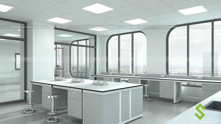 Thiết kế Khoa Xét nghiệm Bệnh viện Quốc Tế Mỹ – AIH