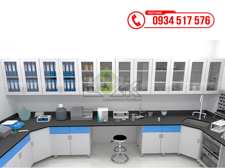 Thiết kế nội thất phòng thí nghiệm Trang trại bò sữa Vinamilk Tây Ninh