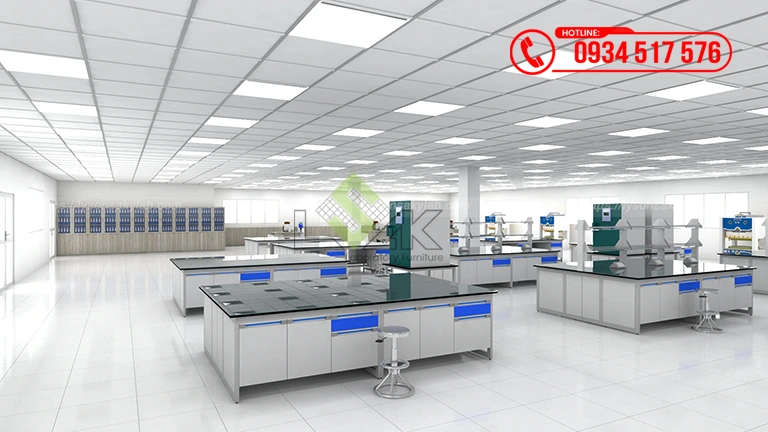 Thiết kế phòng lab R&D Nhà máy Công ty TNHH Coronet Việt Nam