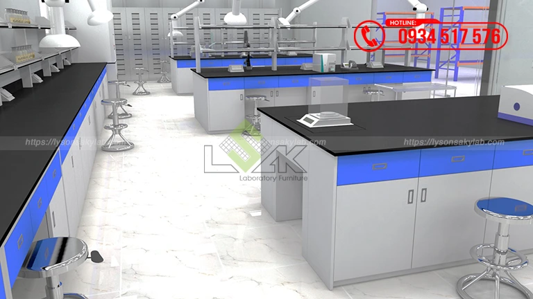 Thiết kế phòng lab R&D nhà máy sản xuất mực in Công ty TNHH Mực In Great World Việt Nam