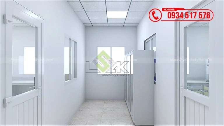 Thiết kế phòng lab Nhà máy sản xuất xỉ titan tại Bình Thuận