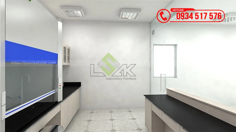Thiết kế phòng thí nghiệm R&D Công ty TNHH Apex Material Industrial Việt Nam