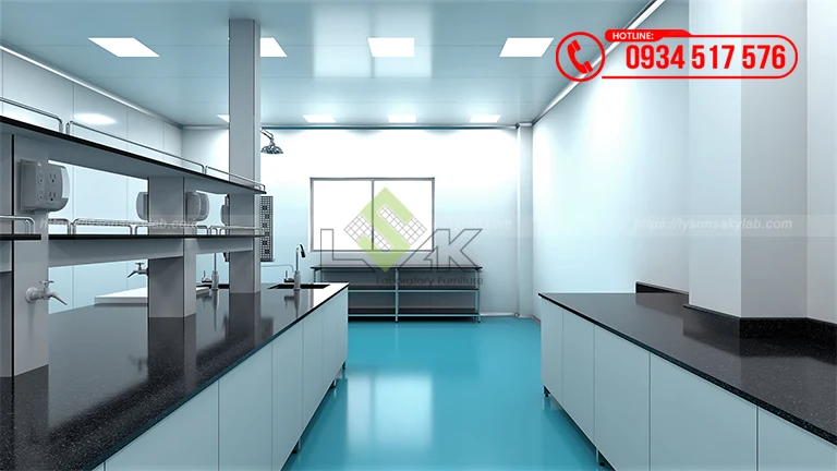 Thiết kế phòng lab R&D Công ty Cổ Phần Dược phẩm SaVi (Savipharm)