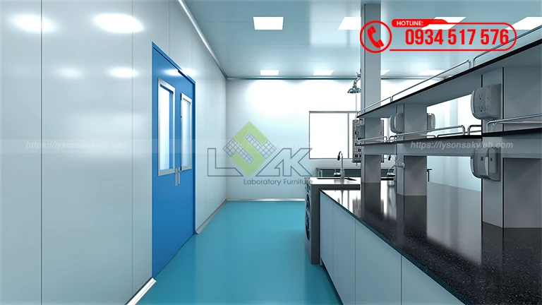Thiết kế phòng lab R&D Công ty Cổ Phần Dược phẩm SaVi (Savipharm)