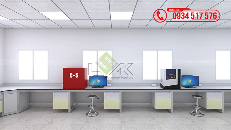 Thiết kế phòng lab Nhà máy sản xuất xỉ titan tại Bình Thuận