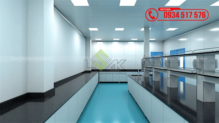 Thiết kế phòng lab R&D Công ty Cổ Phần Dược phẩm SaVi (Savipharm)