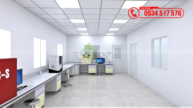 Thiết kế phòng lab Nhà máy sản xuất xỉ titan tại Bình Thuận