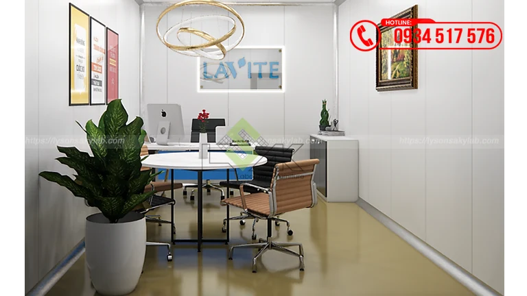 Thiết kế phòng lab Nhà máy Đông trùng Hạ thảo Hector Lavite
