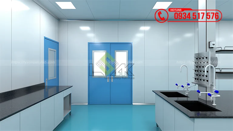 Thiết kế phòng lab R&D Công ty Cổ Phần Dược phẩm SaVi (Savipharm)