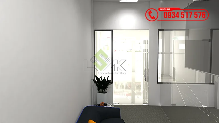 Thiết kế phòng lab Trung tâm sáng tạo vật liệu hiệu suất cao Công ty TNHH DKSH Việt Nam