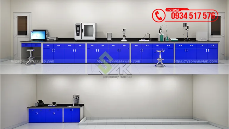 Thiết kế phòng lab QC Nhà máy giấy Công ty TNHH Cheng Loong Bình Dương Paper