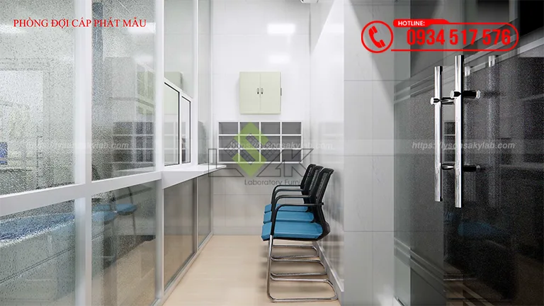 Thiết kế phòng xét nghiệm Bệnh viện Chợ Rẫy