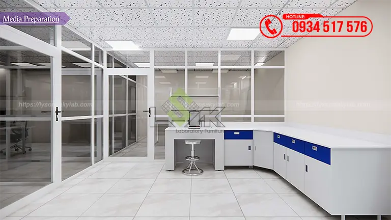 Thiết kế phòng lab Công ty TNHH Control Union Việt Nam