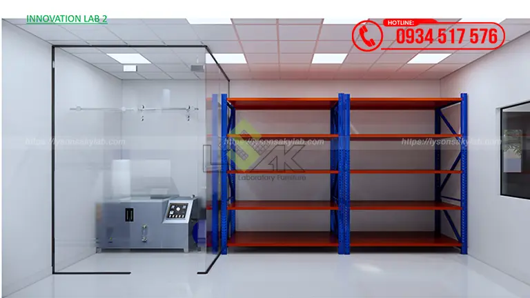 Thiết kế phòng lab Innovation Center Công ty TNHH Azelis Việt Nam